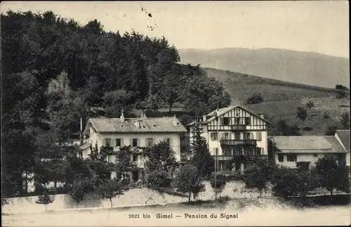 Ak Gimel Kanton Waadt, Pension du Signal