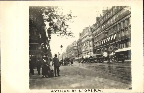 Foto Ak Paris IV., Avenue de l'Opera