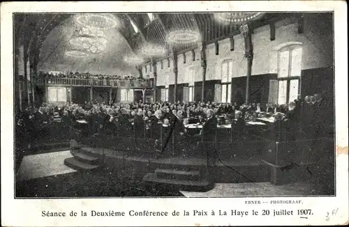 Ak Den Haag Den Haag Südholland Niederlande, Friedenskonferenz 1907