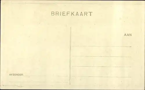 Künstler Ak Roemaekers, Postbote mit Briefen