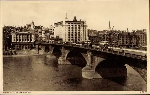 Ak London City England, London Bridge