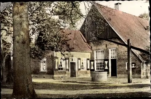 Ak Eibergen Gelderland, Oud-Saksische Boerderij 't Vunderink