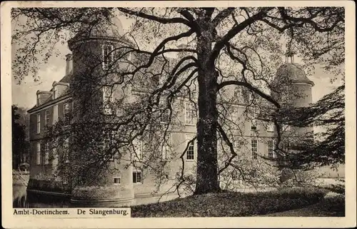 Ak Ambt-Doetinchem Gelderland, De Slangenburg