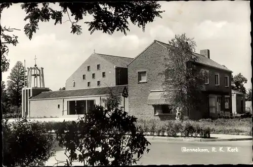 Ak Bennekom Gelderland, R. K. Kerk