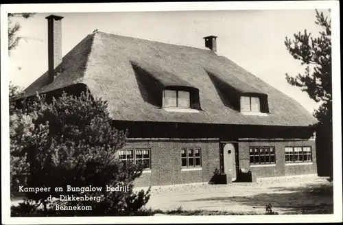 Ak Bennekom Gelderland, Kampeer en Bungalow bedrijf de Dikkenberg