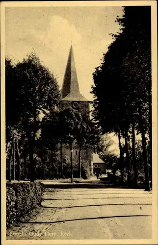 Ak Ermelo Gelderland, Oude Herv. Kerk