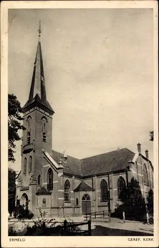 Ak Ermelo Gelderland, Geref. Kerk