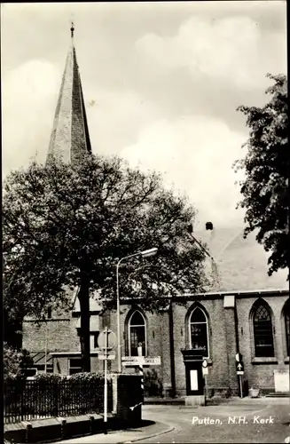 Ak Putten Gelderland, N. H. Kerk