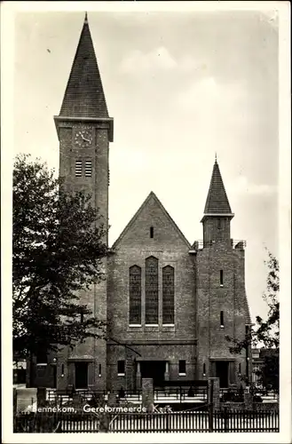 Ak Bennekom Gelderland, Gereformeerde Kerk