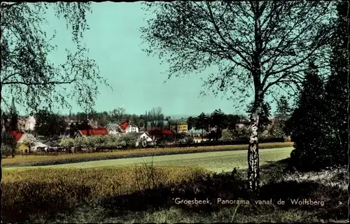 Ak Groesbeek Gelderland, Panorama vanaf de Wolfsberg