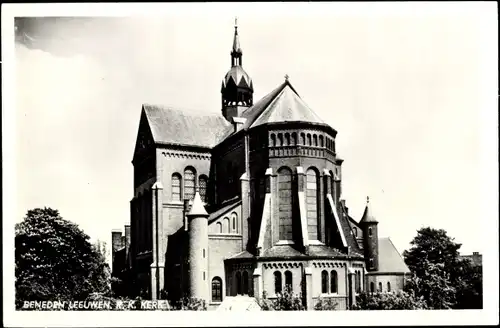 Ak Beneden Leeuwen Gelderland, R.K. Kerk