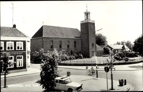 Ak Kerkdriel Maasdriel Gelderland, N. H. Kerk