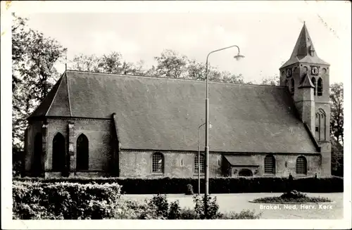 Ak Brakel Gelderland Niederlande, Ned. Herv. Kerk