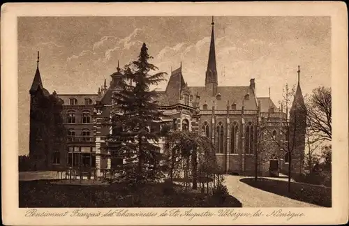 Ak Ubbergen Gelderland Niederlande, les Nimegue, Pensionnat Francais d. Chanoinesses de St. Augustin