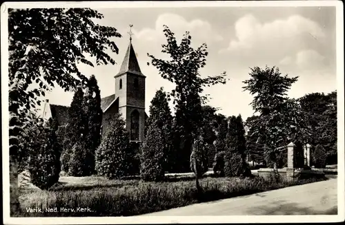 Ak Varik Gelderland Niederlande, Ned. Herv. Kerk