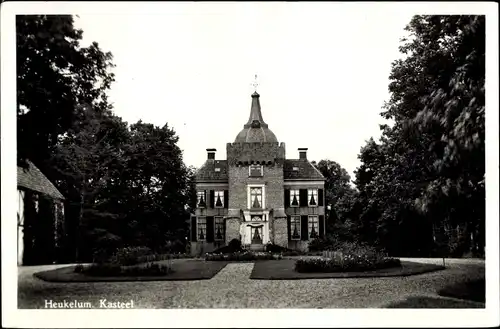 Ak Heukelum Lingewaal Gelderland, Kasteel