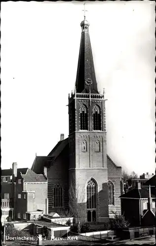 Ak Doetinchem Gelderland, Ned. Herv. Kerk