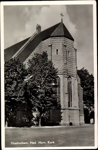 Ak Doetinchem Gelderland, Ned. Herv. Kerk