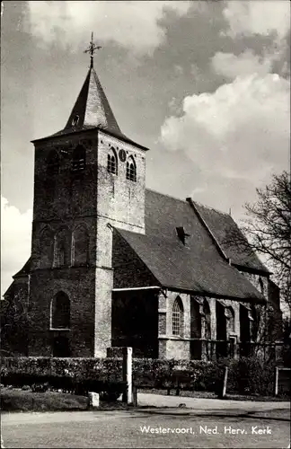 Ak Westervoort Gelderland, Ned. Herv. Kerk