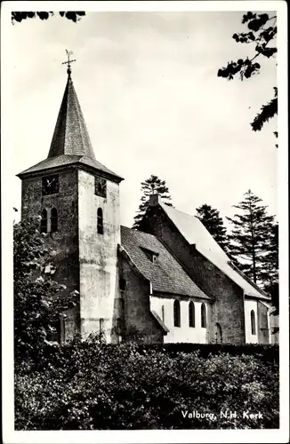 Ak Valburg Gelderland Niederlande, Ned. Herv. Kerk