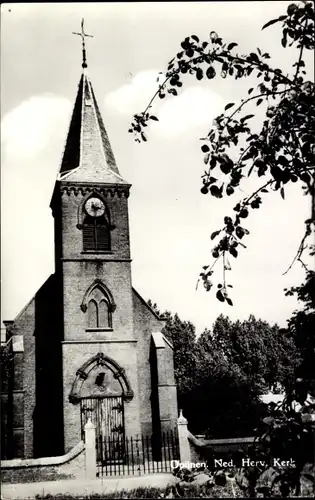 Ak Opijnen Gelderland Niederlande, Ned. Herv. Kerk