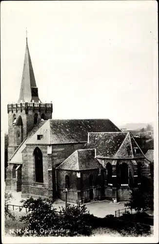 Ak Opheusden Neder Betuwe Gelderland, Ned. Herv. Kerk