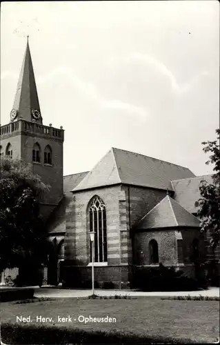 Ak Opheusden Neder Betuwe Gelderland, Ned. Herv. Kerk