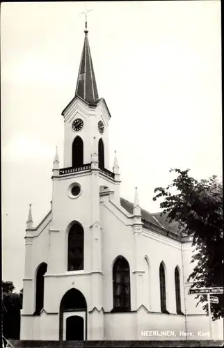 Ak Neerijnen Gelderland Niederlande, Herv. Kerk