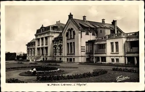 Ak Hénin Liétard Hénin Beaumont Pas de Calais, das Krankenhaus