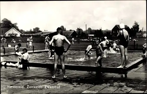 Ak Varsseveld Gelderland Niederlande, Zonweide, Zwembad