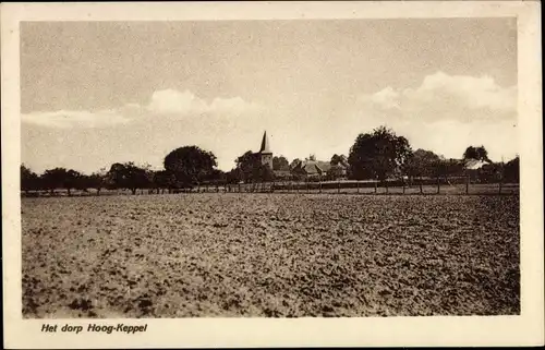 Ak Hoog Keppel Gelderland, Panorama