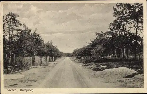 Ak Wezep Gelderland Niederlande, Kampweg