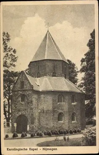 Ak Nijmegen Gelderland, Karolingsche Kapel