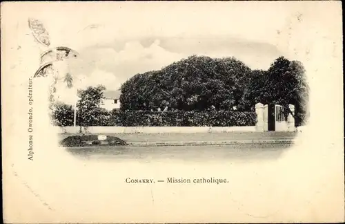 Ak Conakry Konakry Guinea, Katholische Mission