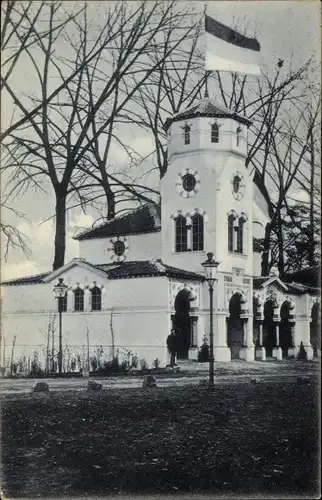 Ak Liege, Weltausstellung 1905, Palais de la Serbie