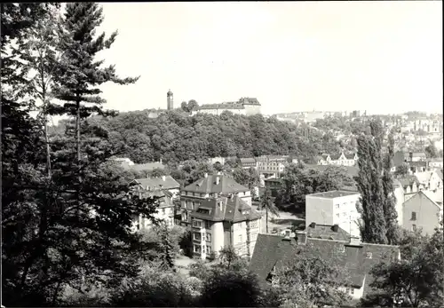 Foto Ak Greiz im Vogtland, Ortsansicht