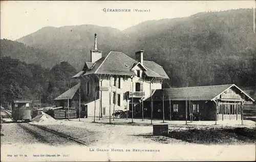 Ak Gérardmer Lothringen Vosges, Hotel de Retournemer