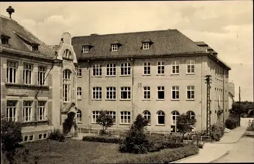 Ak Hermsdorf in Thüringen, Friedensschule