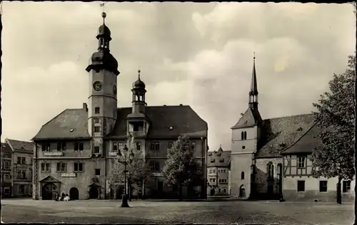 Ak Eisenberg in Thüringen, Rathaus