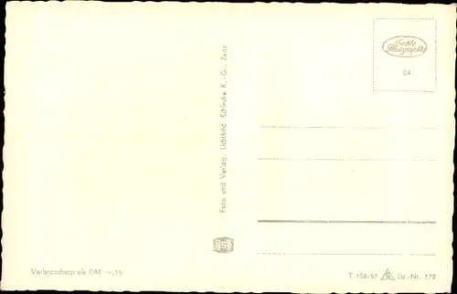 Ak Eisenberg in Thüringen, Markt mit Rathaus