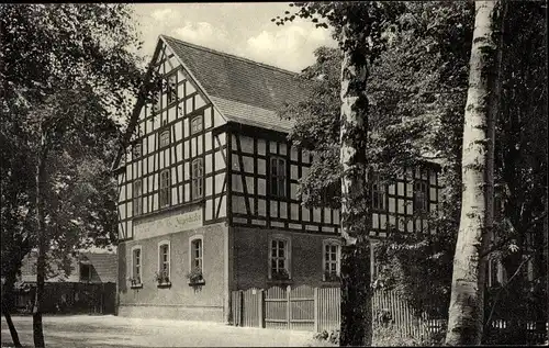 Ak Bad Klosterlausnitz in Thüringen, Waldgasthof zu den Ziegenböcken