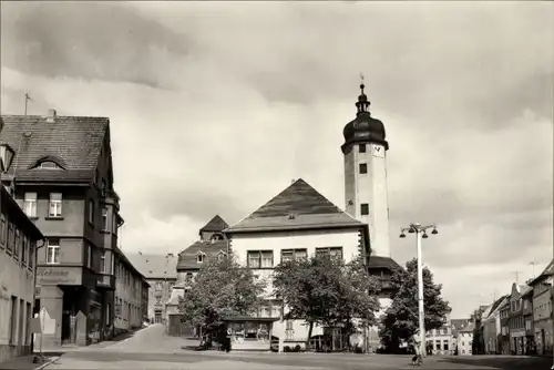 Ak Weida in Thüringen, Rathaus