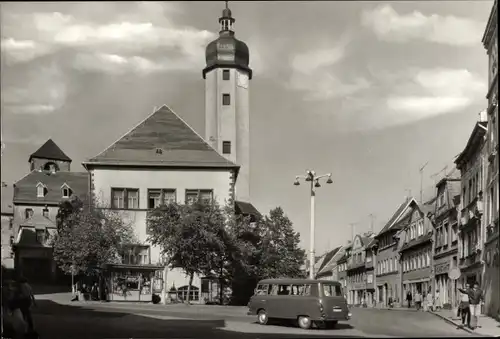 Ak Weida in Thüringen, Rathaus