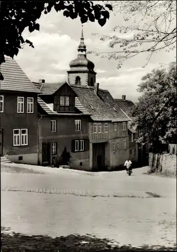 Ak Wiehe im Kyffhäuserkreis, Schlossstraße