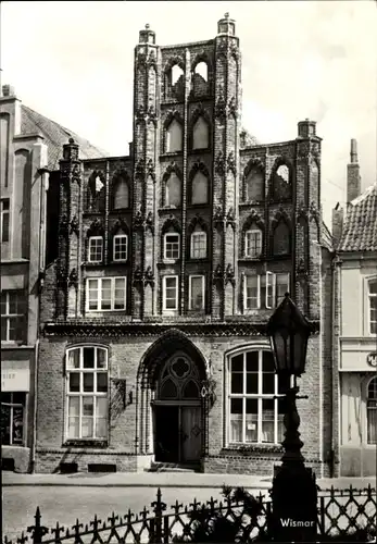 Ak Hansestadt Wismar, Historische Gaststätte Alter Schwede erbaut 1320