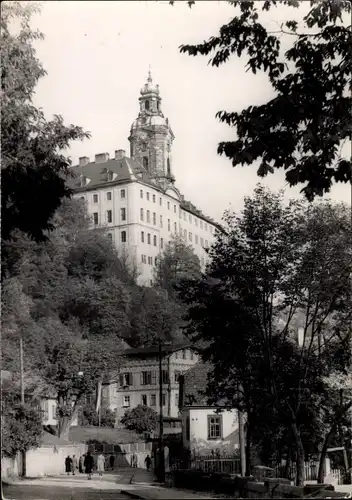 Ak Rudolstadt in Thüringen, Weinbergstraße mit Schloss