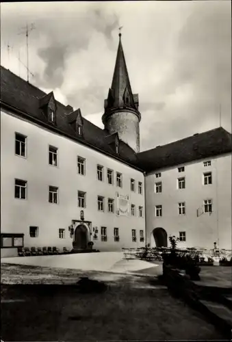 Ak Neuhausen im Erzgebirge, Schloss Purschenstein, Klubhaus