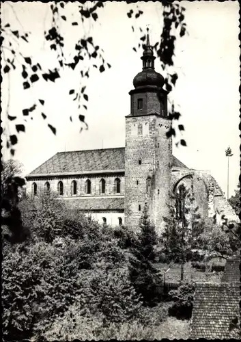 Foto Ak Bürgel in Thüringen, Kloster