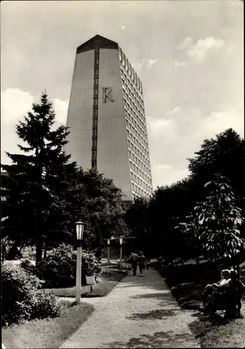 Ak Oberhof im Thüringer Wald, Blick zum FDGB-Erholungsheim Rennsteig