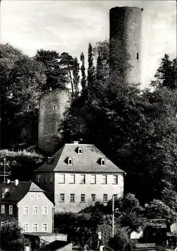 Ak Bad Lobenstein in Thüringen, Der alte Turm